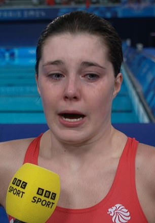 The 19-year-old bravely opened up in an interview with the BBC shortly after the 10m platform final.