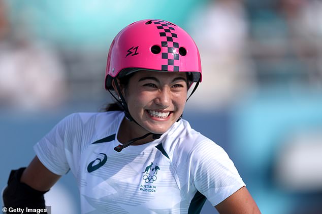 The skater is now the youngest Olympic medallist in Australian history.