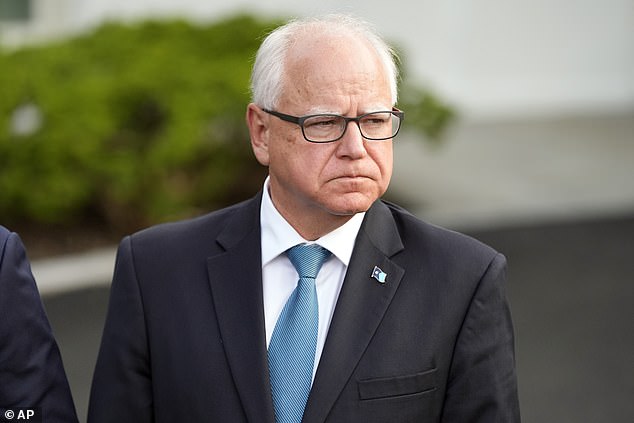 Minnesota Gov. Tim Walz, Harris's pick as her running mate, oversaw Minnesota during the George Floyd riots in 2020