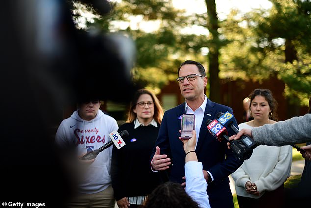 Pennsylvania Governor Josh Shapiro was also in the running to be the vice presidential candidate.