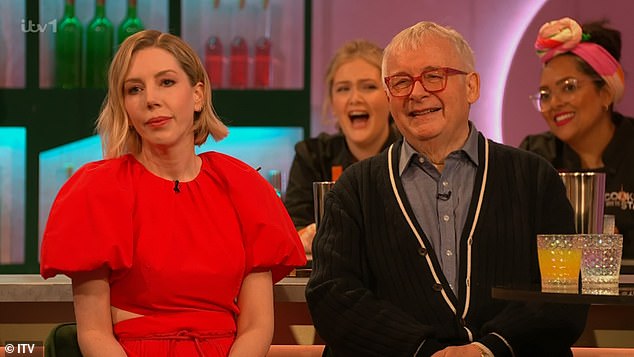 The 75-year-old actor took part in the latest episode of the ITV cooking show and competed against comedian Katherine Ryan, 41, for Budget Week.