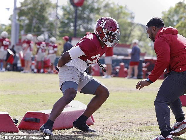 Howard transferred from Alabama, where he played as a non-scholarship player, to North Carolina Central.