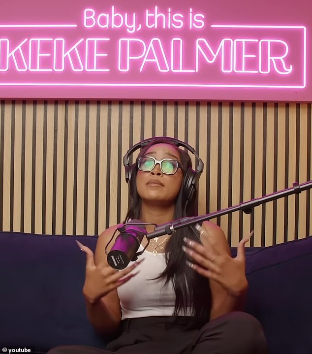 The Emmy-winning actress tackled the difficult topic of her Investigation Discovery docuseries, Quiet on Set: The Dark Side of Kids TV, on her podcast Baby, This Is Keke Palmer on Tuesday.