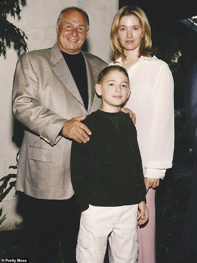 Erika spotted with her ex-husband and son Tommy Zizzo when he was still a child