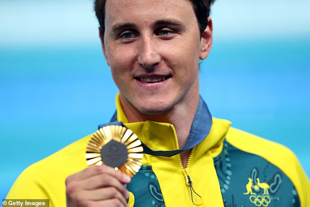 Swimmer Cameron McEvoy won the men's 50m freestyle final, which comes as Australia has the highest number of gold medals per million people, with 0.48 gold medals per million residents.