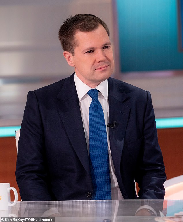 The ITV presenting duo, both 57, interviewed Conservative MP Robert Jenrick (pictured) about the recent unrest taking place across the country.