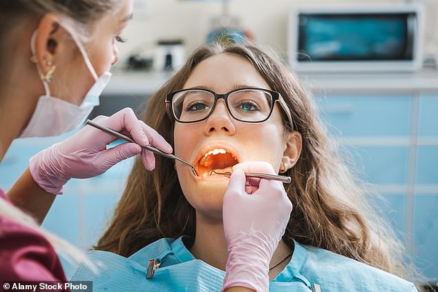 Perspective claims the procedure is completely safe and will make visiting the dentist easier and more comfortable (stock image)