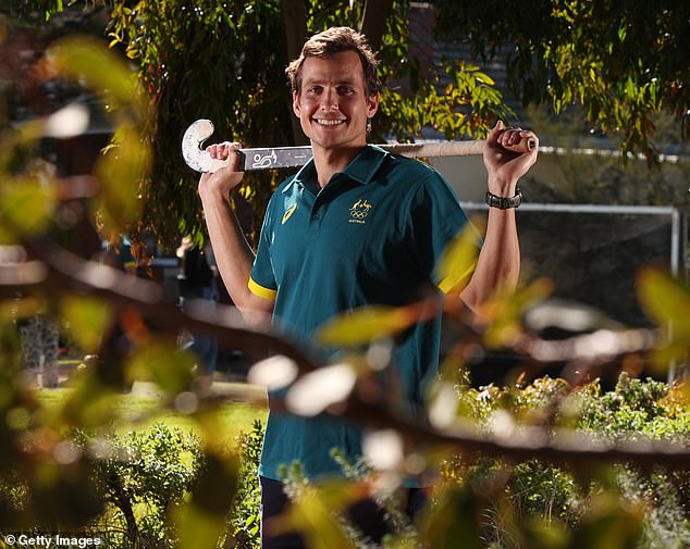 Craig (pictured) is from Lane Cove in Sydney's north and is dating Alice Arnott, a player on the Australian women's field hockey team.