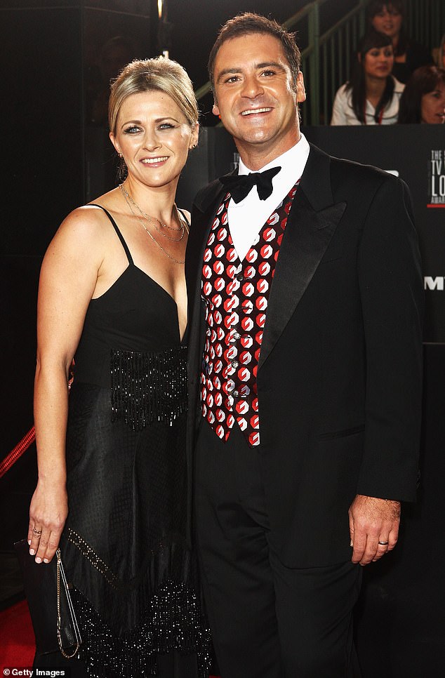 There are many who believe the courts have treated O'Keefe leniently, but there are also a large number of people who would love to see him restored to his former glory (pictured with his ex-wife at the 2009 Logie Awards).