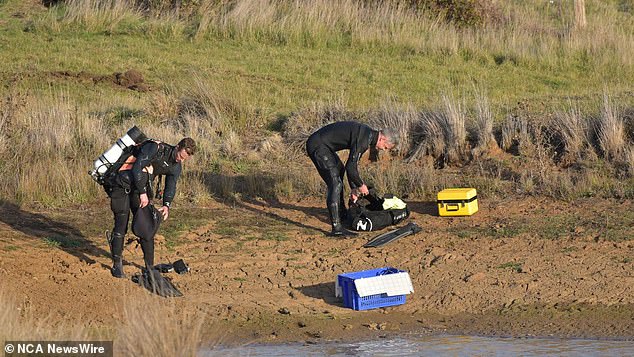 In May, police announced that items had been recovered from a dam on a property outside Buninyong.