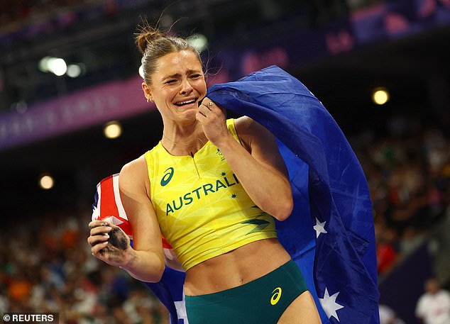 Nina Kennedy won gold in the women's pole vault at the Olympic Games on a day that will go down in Australian sporting history.