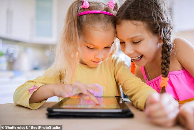 More than half (53 percent) use screens for more than three hours each day when not in school, and almost a quarter (24 percent) look at devices for six hours.