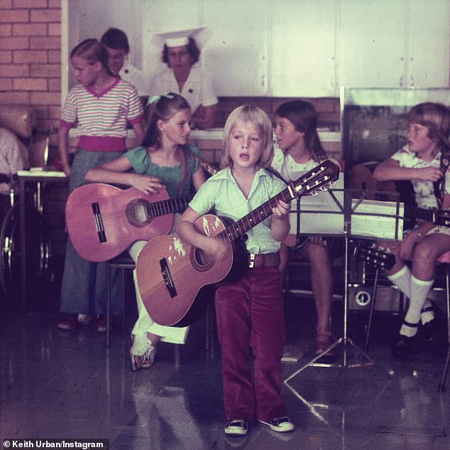 The star recently took to Instagram to share four photographs of himself as a youngster, as well as some cute snaps from his childhood. Can you guess who this famous musician is?