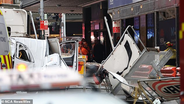 Police have blocked off Pitt Street between Bathurst and Liverpool Street after they were called to a construction site at around 9.30am on Thursday.