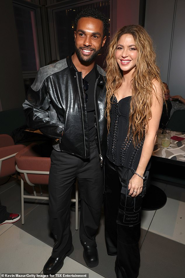 Shakira has been romantically linked to her Puntería video heartthrob Lucien Laviscount (left, pictured March 26), as well as racing champion Lewis Hamilton, Miami Heat forward Jimmy Butler and four-time Oscar nominee Tom Cruise.