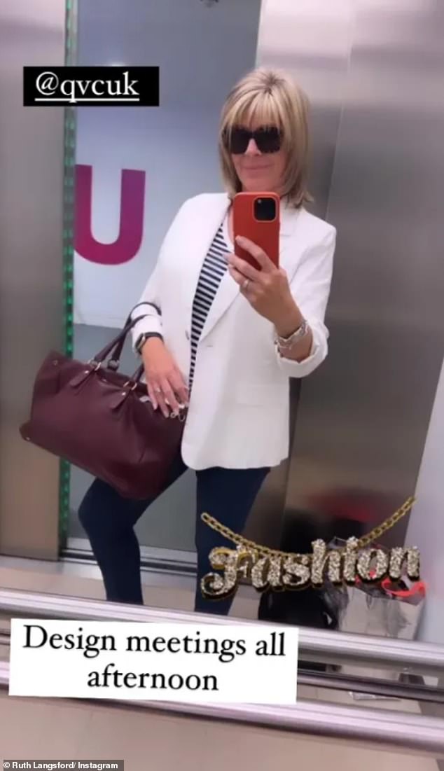 Ruth Langsford was still sporting her wedding ring in a new snap three months after splitting from ex-husband Eamonn.