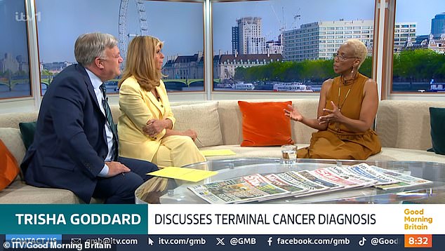 1723108590 350 Good Morning Britain fans flood with support for Trisha Goddard