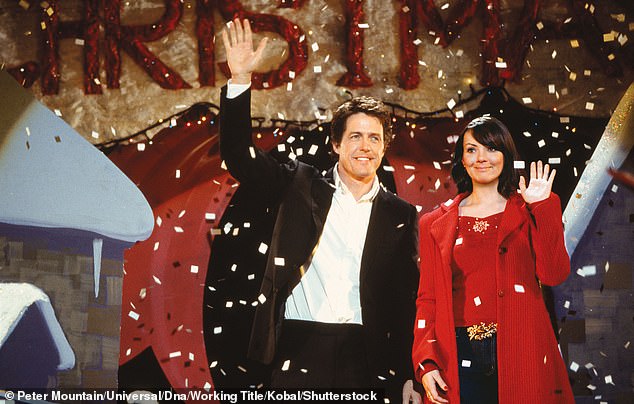 Hugh Grant as the Prime Minister in love with his secretary in the Christmas classic Love Actually