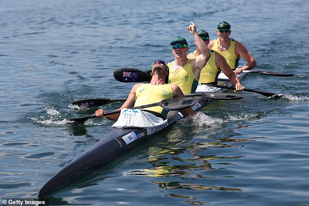 Germany beat Australia for the gold medal in a thrilling photo finish