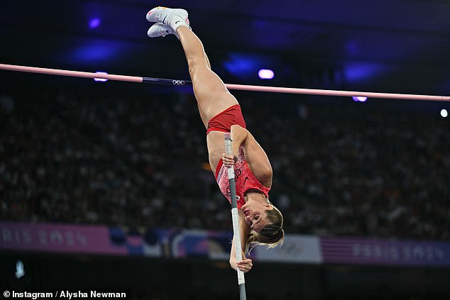 On Tuesday she put in an exceptional performance, jumping 4.85m and finishing third in the women's pole vault final.