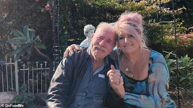 Jack Karlson, who died on Wednesday surrounded by his family, is photographed with his niece Kim Edwards