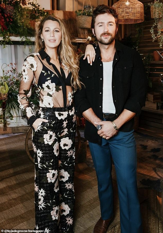 Additionally, the two have not done any press appearances together in the weeks leading up to the film's release. Instead, Blake sat down for an interview with her co-star, Brandon, last month.