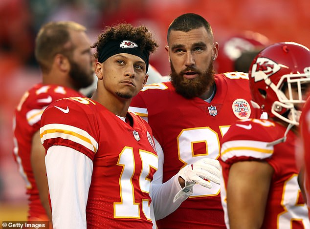 He also praised teammates Patrick Mahomes and Travis Kelce for supporting him.