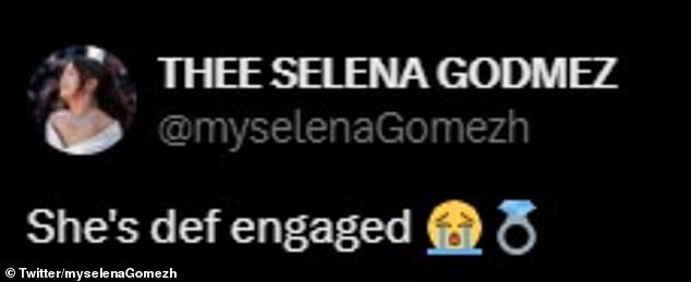 1723147027 401 Selena Gomez sparks speculation that she is ENGAGED to Benny