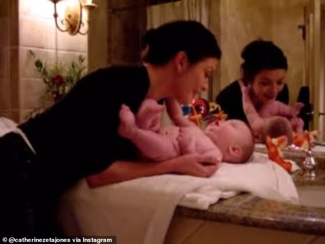 1723149891 293 Catherine Zeta Jones shares rare photos of her son Dylan to