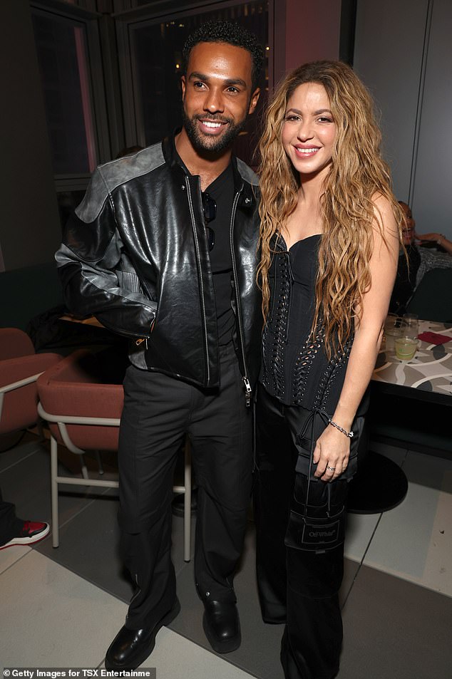 Most recently, Shakira has been spotted with Emily In Paris hunk Lucien Laviscount, 32, who starred in the sexy music video for her song Puntería in March; seen in March