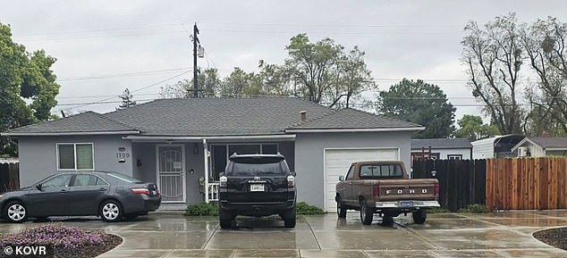 Van Kuren said he was putting the finishing touches on a $200,000 renovation to his home (pictured) when he was informed his insurance had been cancelled.