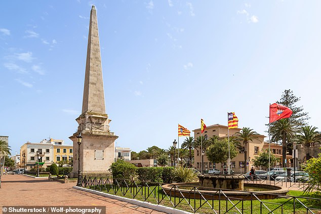 'Narrow alleys lined with honey-coloured houses front the main square with its striking obelisk (pictured above), a monument to the Turkish invasion of the city in the 16th century,' Wendy describes.