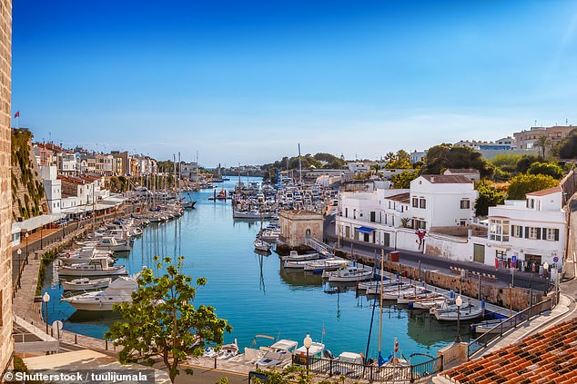 At the harbour, Wendy suggests: 'Take the stairs down from the main square to the yacht-filled marina (pictured).'