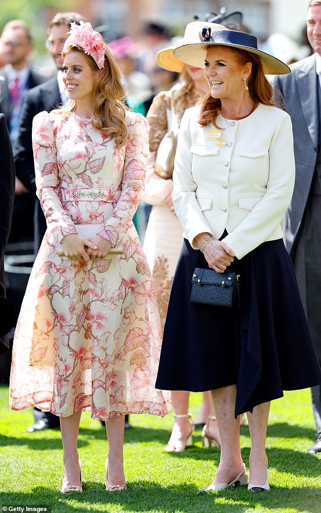 Sarah (right) and Beatrice share a close relationship, with Sarah describing her eldest daughter as 