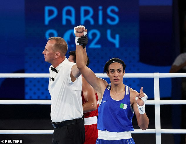 Khelif said she did not care about the controversy surrounding her inclusion in the 66kg women's boxing category.