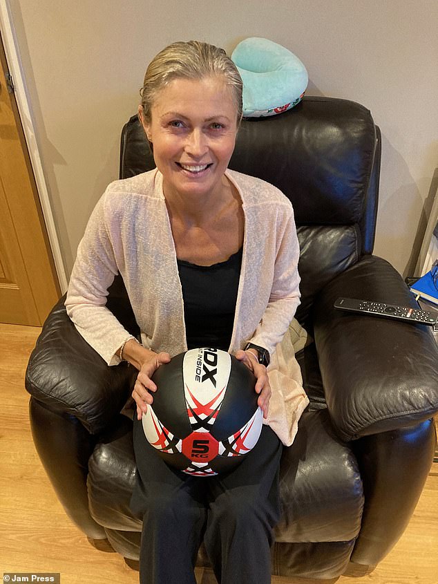 Following her surgery, Ms Boswell spent the next two months recovering in hospital, but was determined not to give up and began taking small steps towards getting back into training.