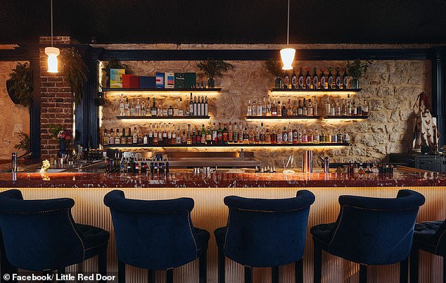 Since opening in 2012, Little Red Door has appeared on the World's 50 Best Bars list 10 times. The photo above shows the interior of the bar.