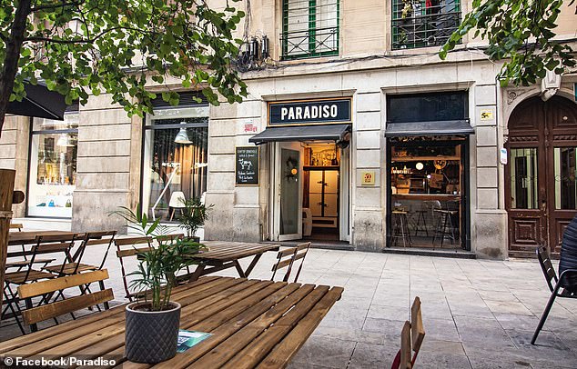 Paradiso - Barcelona: This Spanish speakeasy is accessed through the door of an old refrigerator inside the pastrami shop pictured above.