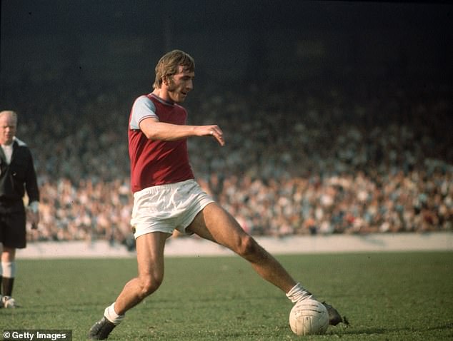 Billy Bonds served the club for 21 years, between 1967 and 1988, and was voted the club's player of the year four times.