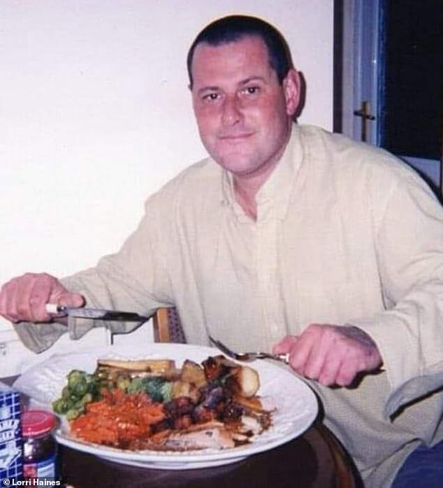 Lorri revealed that her stepfather (pictured) was just 47 when he died, but had suffered liver and kidney failure caused by alcohol consumption.