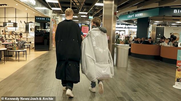 Joshua says they saved £59.99 on baggage costs each way, as well as the £120 return surcharge for exceeding the usual baggage weight limit.