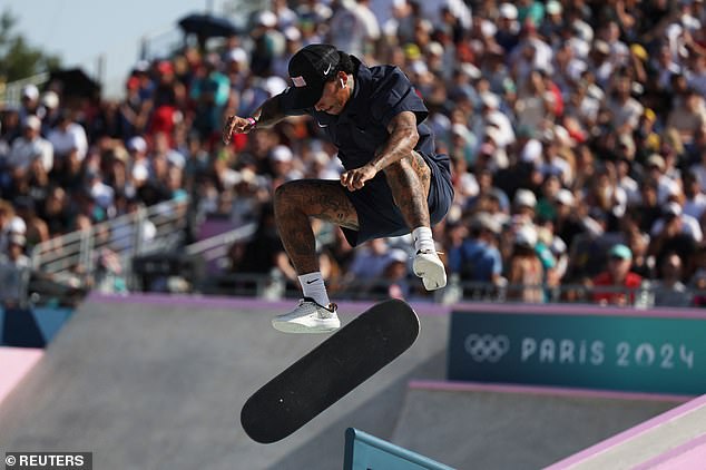 Huston has 12 X Games gold medals and six World Championship gold medals.