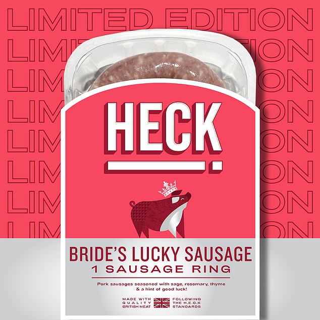 HECK! is now offering the first 10 lucky brides the chance to receive their own special 'Bride's Lucky Sausage' as a company wedding gift during the August wedding season.