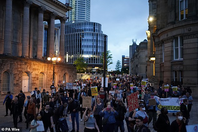 Anti-racist activists flock to Birmingham to disrupt alleged far-right rally