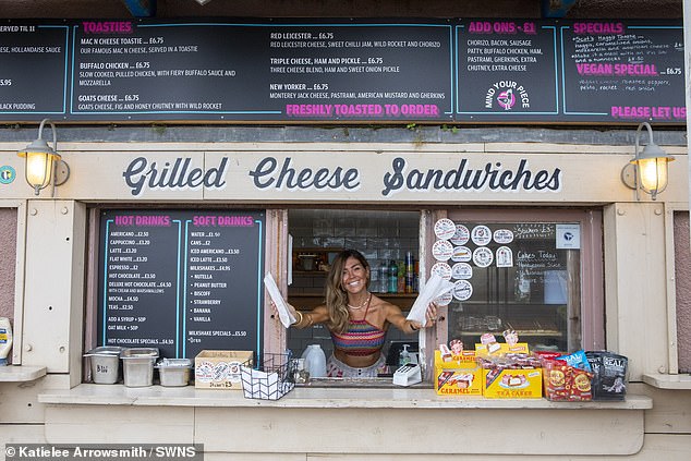 Kate Carter-Larg, of the Cheesy Toasty Shack in St Andrews, Fife, said seagulls are 