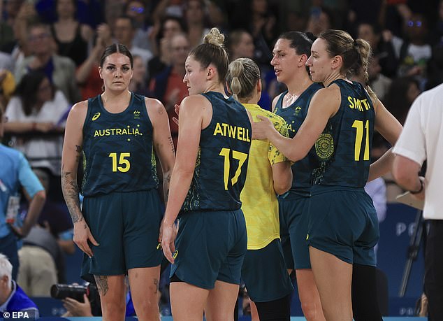 The Opals were unable to match the firepower of the U.S. team that featured a wealth of WNBA talent.