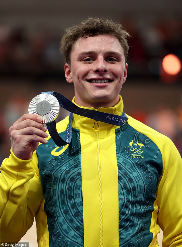 The Australian added his silver to the bronze he won in the team sprint to give cycling in green and gold its best results in the men's Olympic sprint in 20 years.