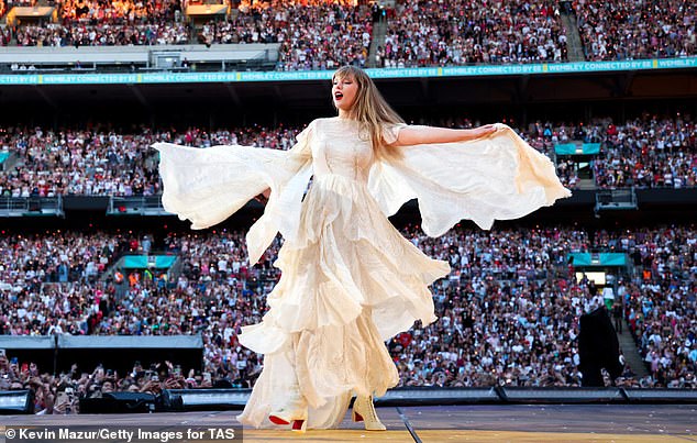 Wembley Stadium officials told TMZ that the changes are not related to the Vienna terror plot. Instead, they claim the seating changes are due to visibility issues; Swift was spotted in June