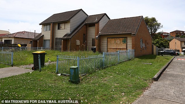 The family has since moved from Warrawong (pictured) to Warilla, a suburb of Shellharbour.