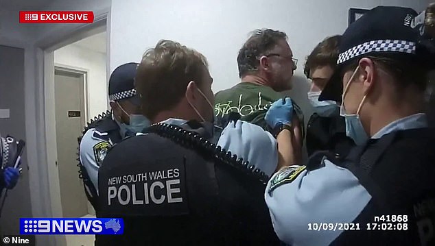 Last week, Channel Nine released disturbing footage of O'Keefe shouting at police officers after being arrested for assault 